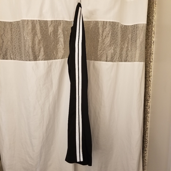 BYE Black Pants with White Side Seam Stripes, Size US 6 (FR 42), NWT - Picture 3 of 7